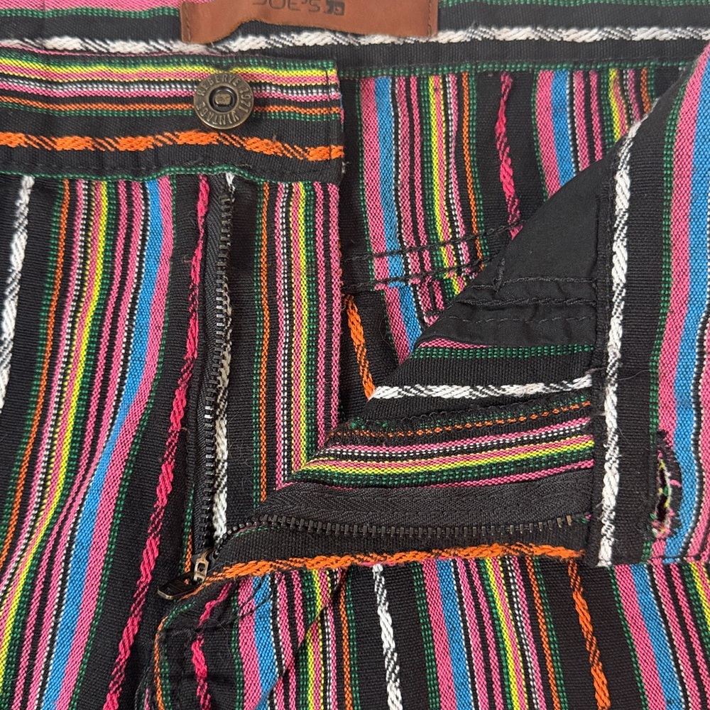 Joe’s Jeans Vintage Reserve 1971 Off Shore Stripe Shorts - Picture 8 of 13
